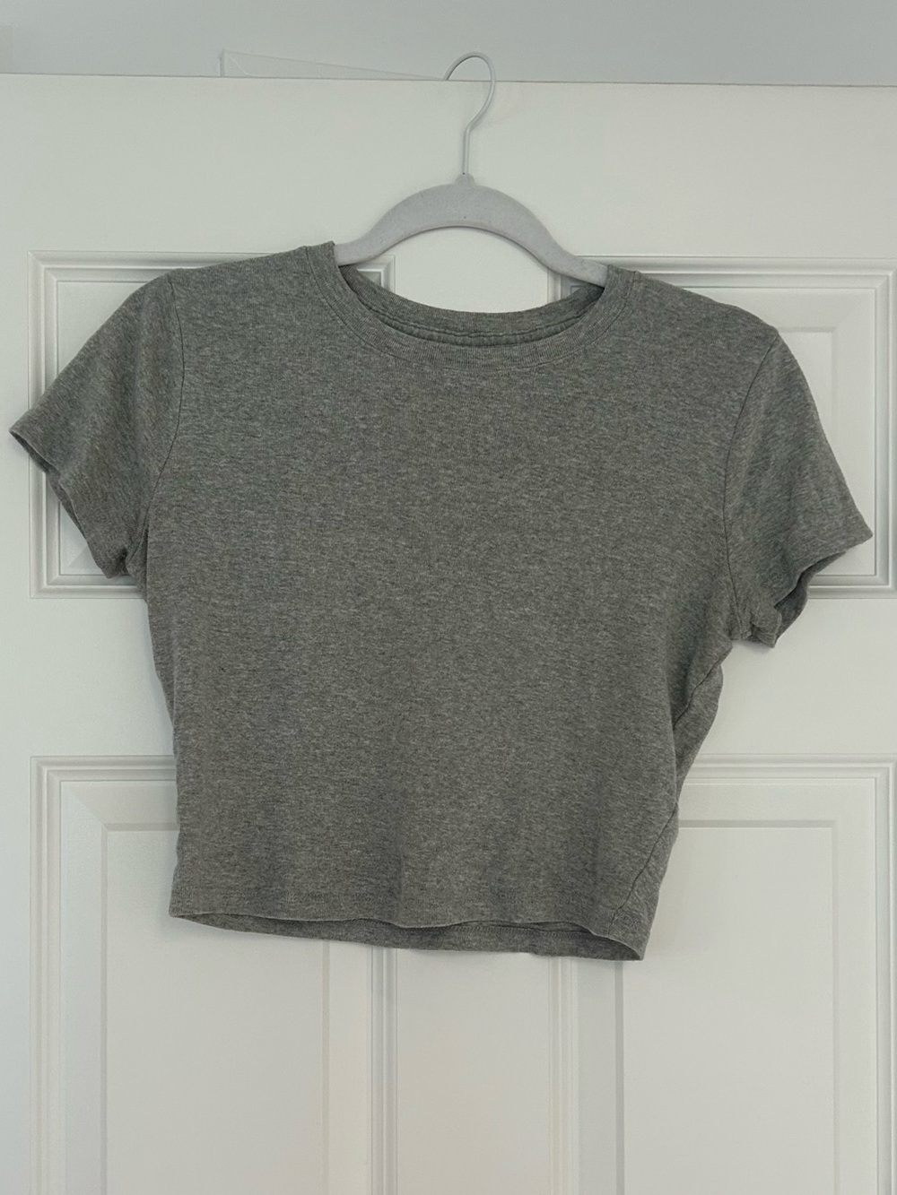 Hollister Gray Cotton Baby Tee